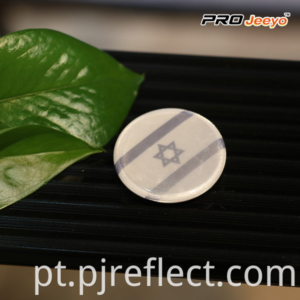 Israel Flag Custom Pin Badge (2)
